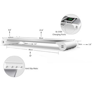Supporto mac space bar stand monitor