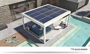 Pérgola para su terraza solar 4000-8000w