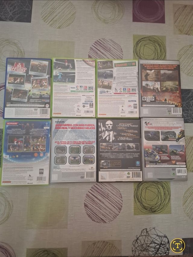 8 Juegos PS2-Xbox 360