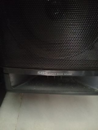 Equipo música Samsung - CD, Radio, Cassette