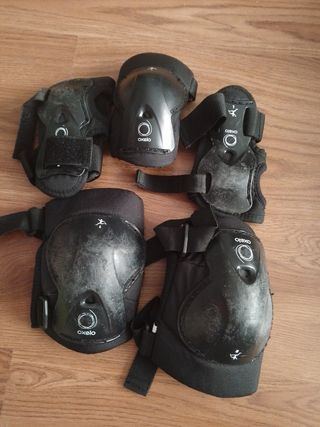 Rodilleras y coderas Oxelo XS