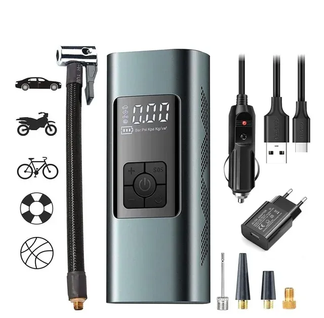 Mini Gonfiatore Portatile Auto