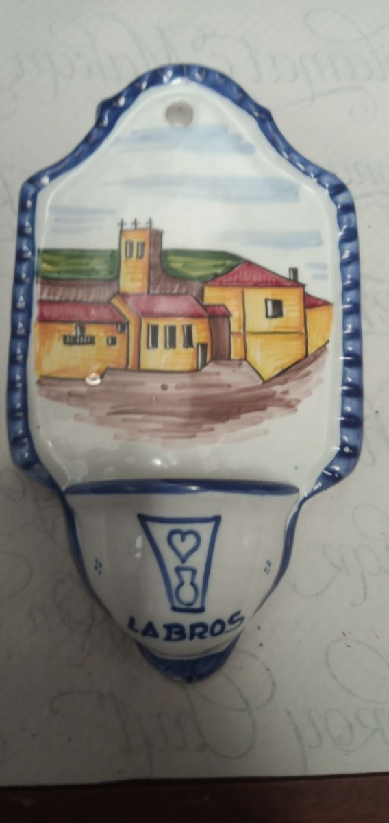 Benditera Labros - Cerámica pintada a mano