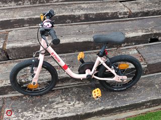 Bicicleta Infantil BTWIN 14" Rosa