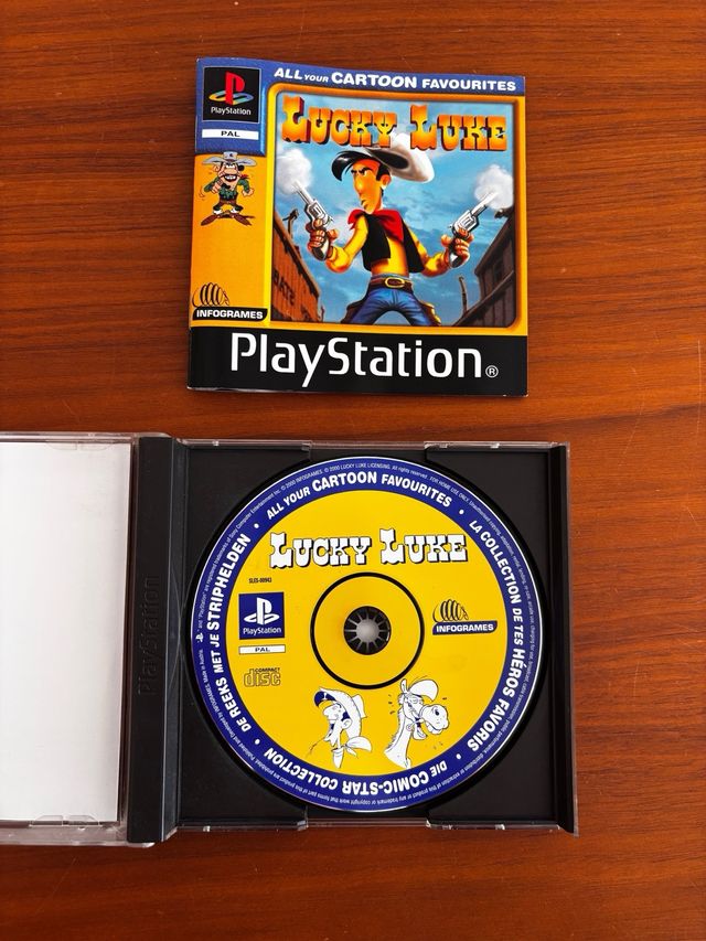 Lucky Luke - PS1 PAL Completo