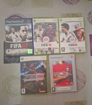 5 Juegos Fútbol PS2|Xbox 360