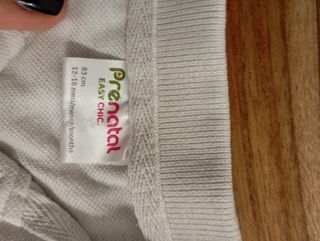 Polo Prenatal bianca bimbo