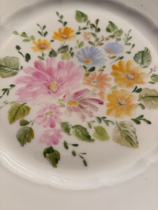 2 Piatti Vintage Dipinti a Mano