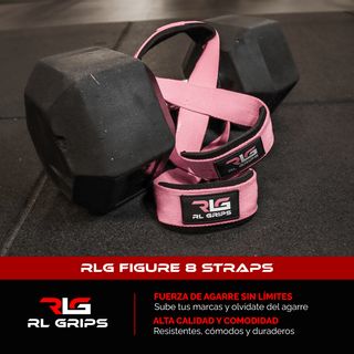 Straps en forma de 8 para peso muerto Gimnasio
