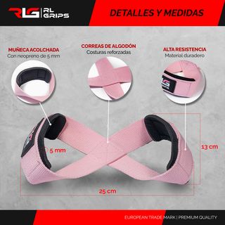 Straps en forma de 8 para peso muerto Gimnasio