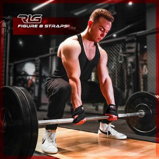 Straps en forma de 8 para peso muerto Gimnasio