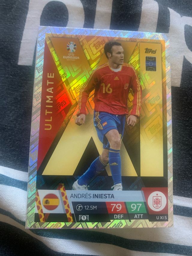 Carta Ultimate Andrés Iniesta