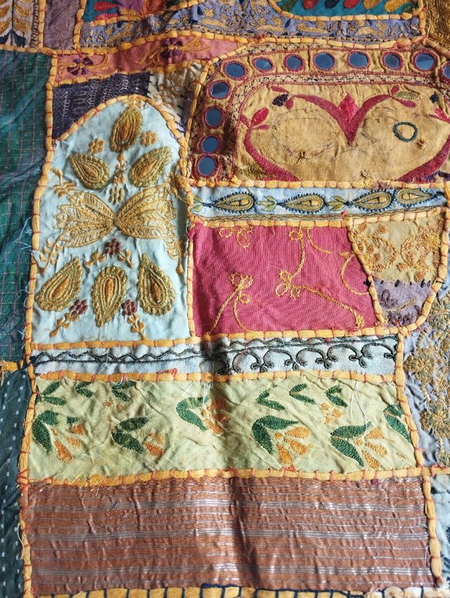 Tapiz marroquí multicolor