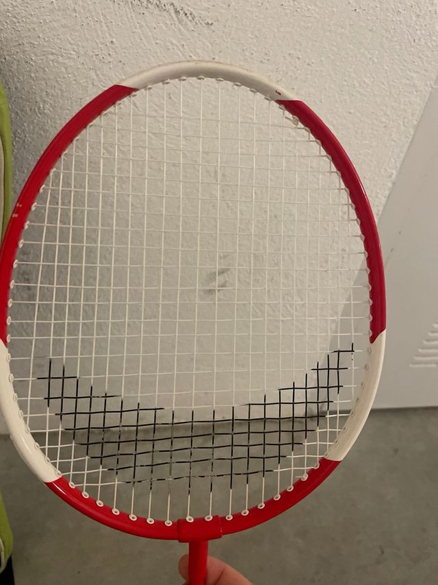 Raqueta y funda bádminton Artengo