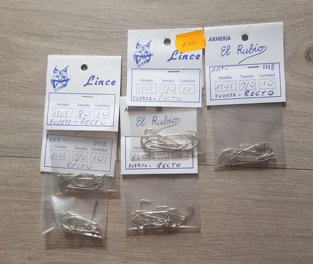 Anzuelos  1505 2/0  franceses
Pesca a fondo
