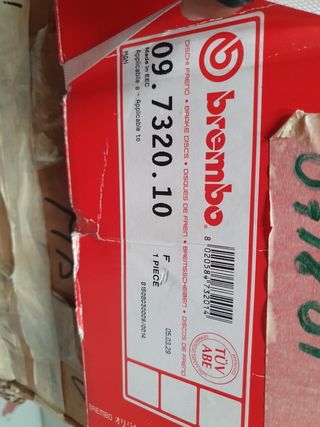 Disco freno MAN Brembo 09732010