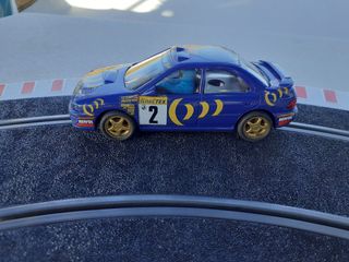 Coche Scalextric Subaru Impreza