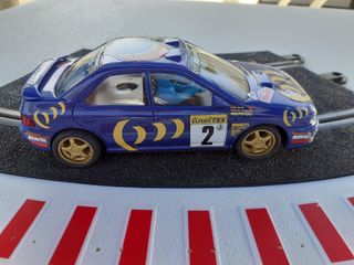 Coche Scalextric Subaru Impreza