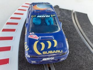 Coche Scalextric Subaru Impreza