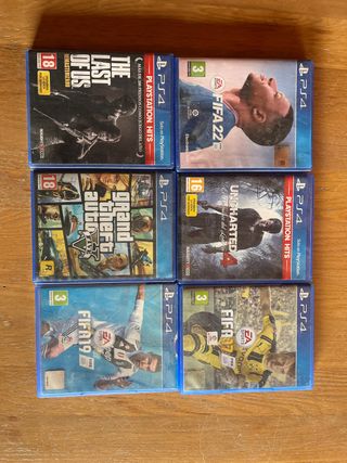 6 Juegos PS4 (PlayStation 4)