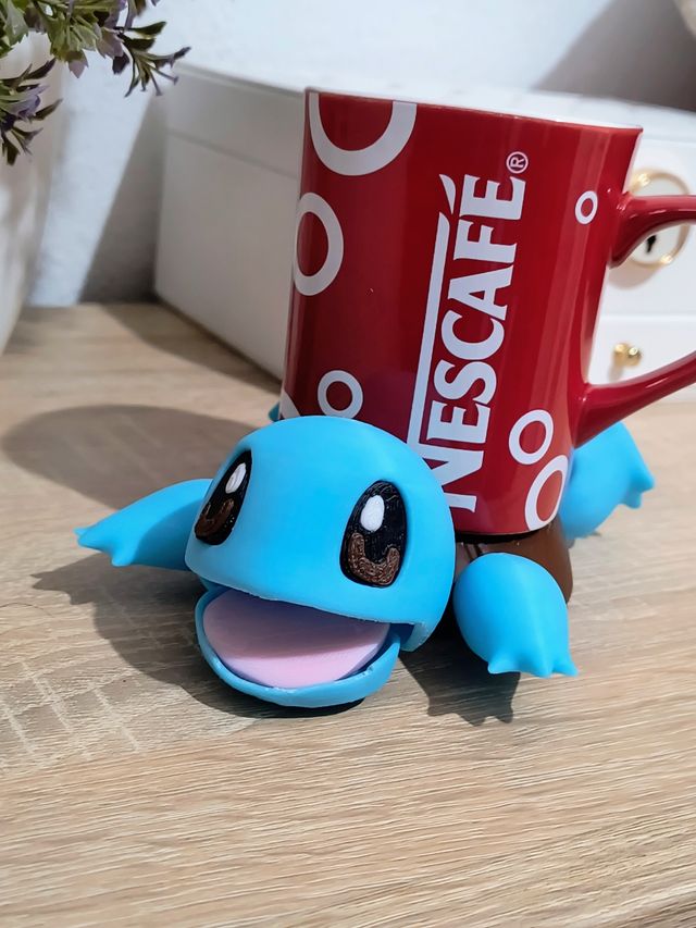 Porta-copos 3D Squirtle