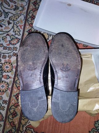 Zapatos Oxford negros