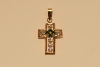 CRUZ DE ORO 18K/1.0Gr