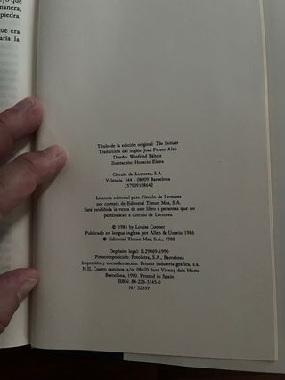 El iniciado (El Señor del Tiempo, #1)