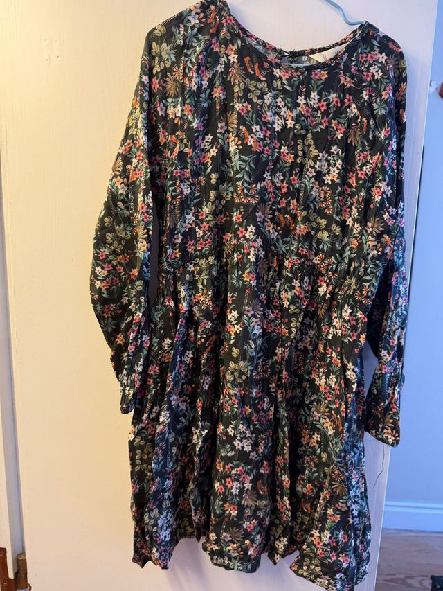 Vestido niña MANGO manga larga- 9 años