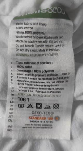 Sacos dormir bebé Molis&Co 0-6m (2 uds)