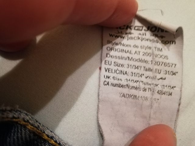 Jack & Jones camicia pantalone denim jeans vintage