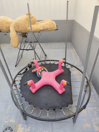 Cama elástica infantil