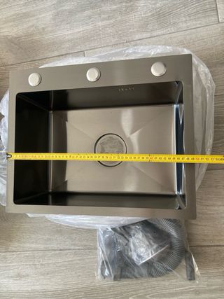 Fregadero acero inoxidable nuevo