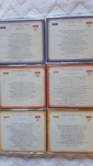 CD Divos Ópera: Domingo, Pavarotti 1 € / Cd