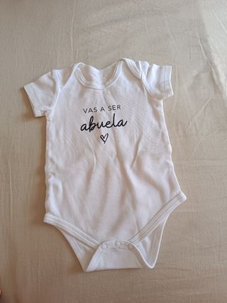 Body bebé: Vas a ser abuela
