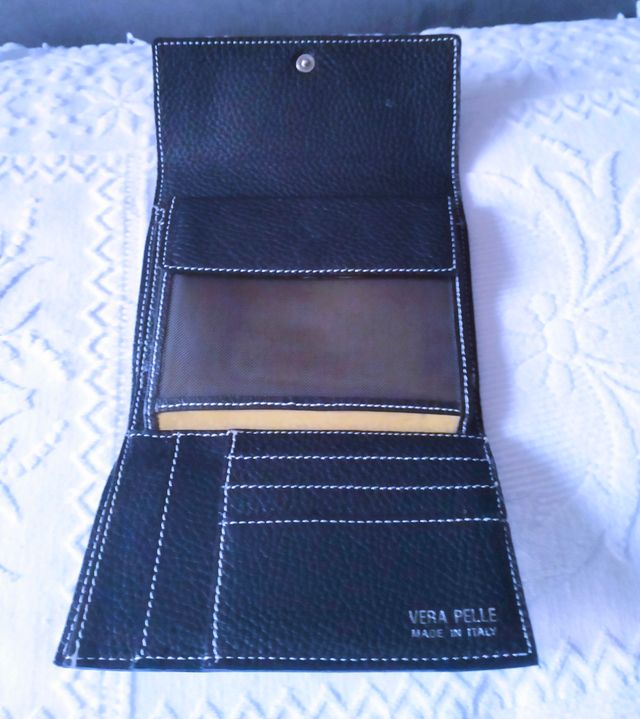 PortafoglioPelle Nera