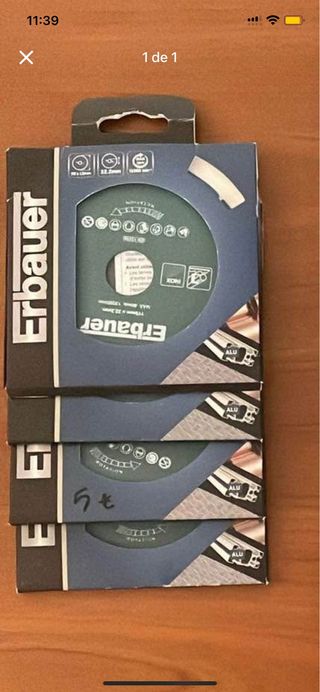 Discos diamante Erbauer (5 uds)