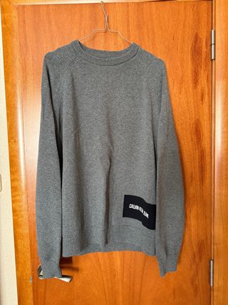 Jersey gris Calvin Klein Jeans