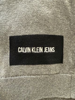 Jersey gris Calvin Klein Jeans