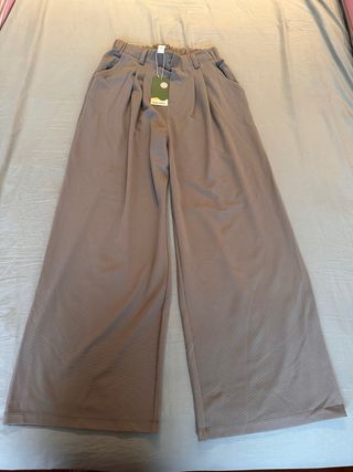 Pantalones Halara beige M