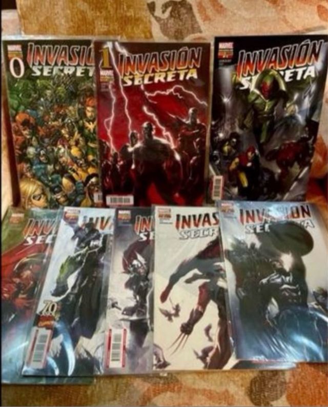 Invasión Secreta 0 1 2 3 4 6 7 y 8