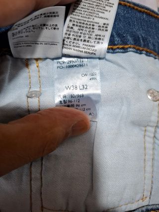 Levi's 502 Jeans W38 L32 - Blue