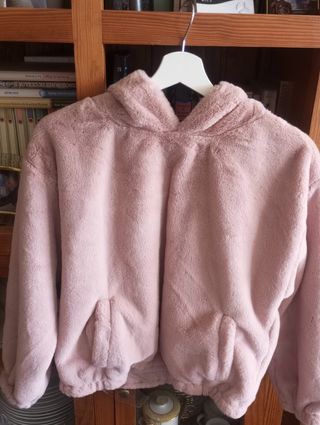 Suéter rosa | sudadera peluche