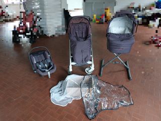 Trio Inglesina: passeggino, navicella & ovetto