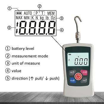NUOVO dinamometro digitale AMF-5