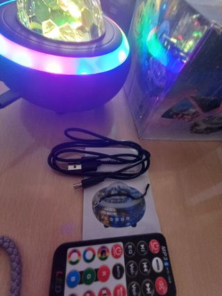 Altavoz Proyector de Estrellas multicolor