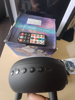 Altavoz Proyector de Estrellas multicolor