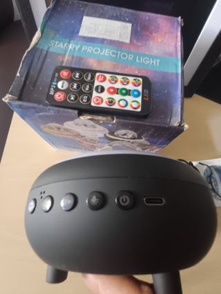 Altavoz Proyector de Estrellas multicolor