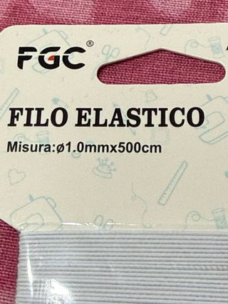 Filo elastico 1.0mm & 2.0mm