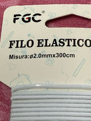 Filo elastico 1.0mm & 2.0mm